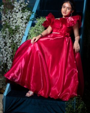 Girls Long Gown