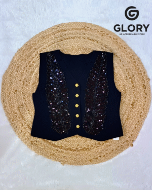 Stylish Waistcoat Design Top for Women