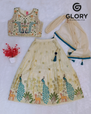 Beautiful Traditional Choli & Lehenga for Girls