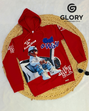 Boys Funky Printed Hoodie | Bold Sports Graphic Sweatshirt | Soft & Cozy Winter Wear for Kids