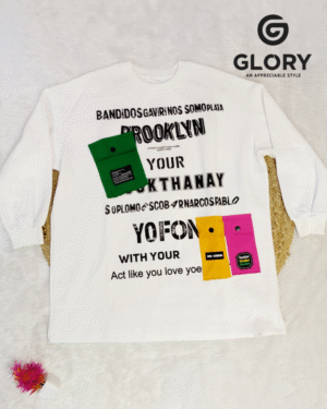 Women Funky Oversized Long T-Shirt | Full Sleeve Casual Street Style Tee